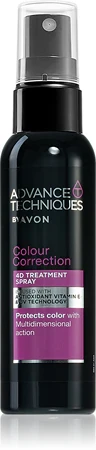 Незмивний спрей 4D для фарбованого волосся Avon Advance Techniques Colour Correction, 100 мл