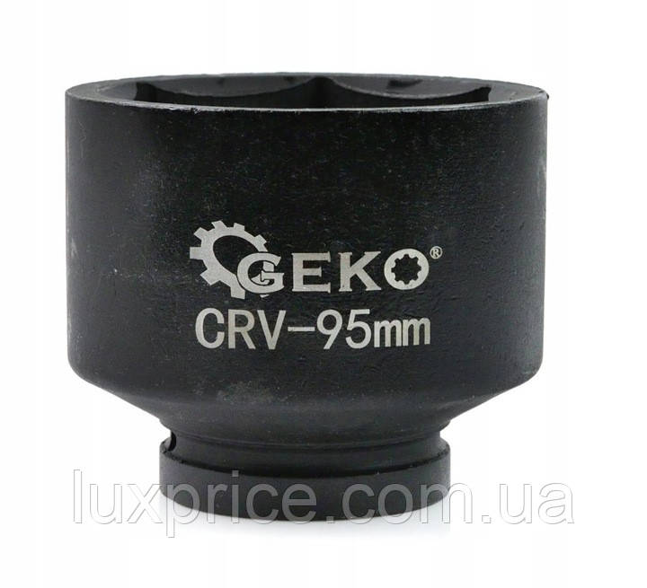 Шестигранна ударна насадка 95 мм 1" Geko G10542    Luxprice, фото 1