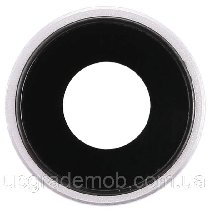 Скло камери iPhone XR біле + кільце, фото 1