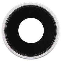 Скло камери iPhone XR біле + кільце