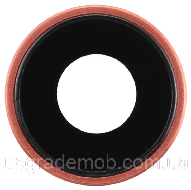 Скло камери iPhone XR коралове + кільце, фото 1