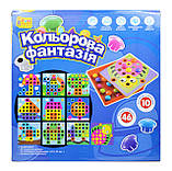 Мозаїка для малюків 10 картинок 46 великих кнопок, фото 7