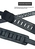 Ремінь для гітари P&P music Black (штучна кожа) 150 см, фото 9