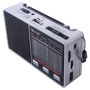 Радіо GOLON RX 8866 BT(BL-5C, 14500, 2*AA)+LED ліхтарик YU227, фото 5