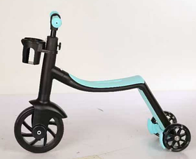 Дитячий транспорт 3в1 (велосипед +самокат +велобіг) БІРЮЗА SV227