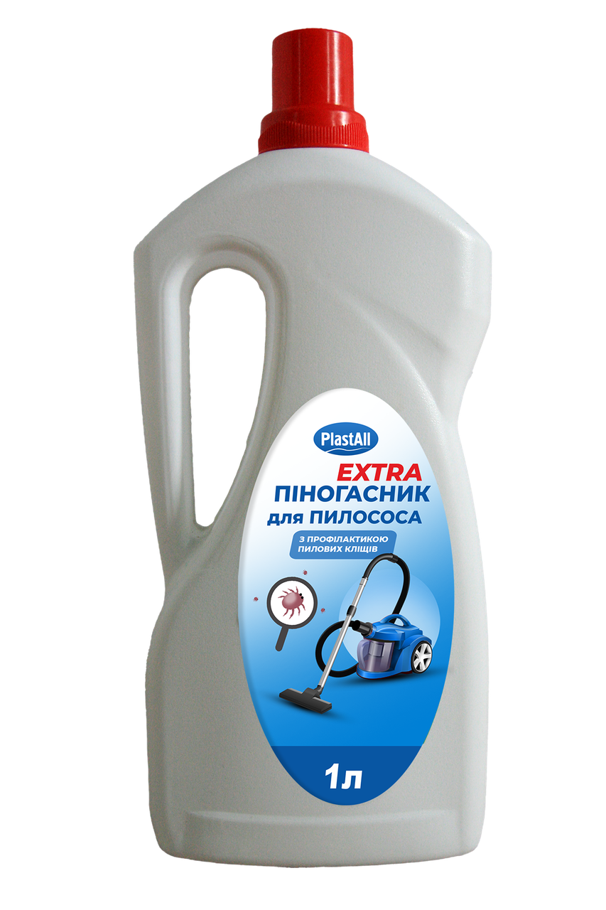 Піногасник для пилососів Plastall Extra із профілактикою пилових кліщів 1л greenpharm, фото 1