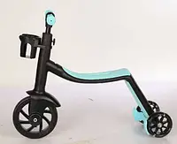 Дитячий транспорт 3в1 (велосипед +самокат +велобіг) БІРЮЗА YU227