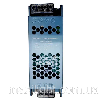 Блок живлення BIOM DC12 100W 8.3А LED-12-100, фото 3