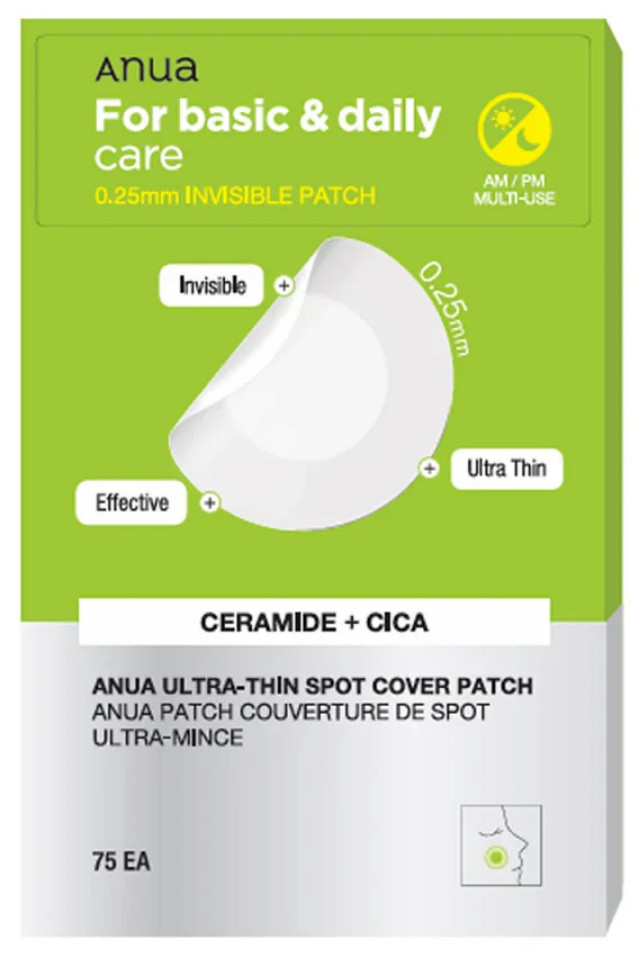 Патчі від прищів Anua Ultra Thin Spot Cover Patch 75 шт.