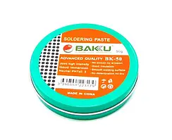 Флюс-паста Baku BK-50 для паяння, нейтральна, у банці 50гр.