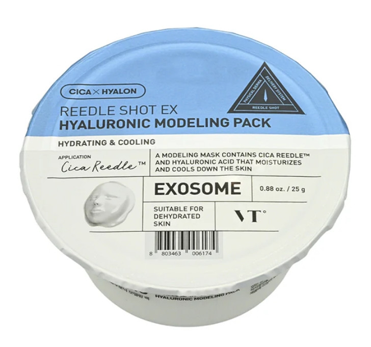 Альгінатна маска з гіалуроновою кислотою VT Cosmetics Reedle Shot EX Hyaluronic Modelling Pack 25 г