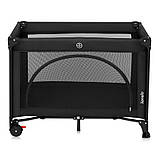 Ліжечко-манеж Lionelo LAURA BLACK CARBON, фото 3