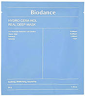 Відновлювальна гідрогелева маска з керамідами та пантенолом Biodance Hydro Cera-Nol Real Deep Mask 34 г