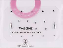 Наклейка для нігтів, 20 шт. Oriflame The One Artistry Jewel Nail Stickers, фото 1