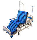 Ліжко Електро + Механіка з туалетом і функцією бічного перевороту для важкобольних. Працює без світла, фото 4