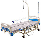 Ліжко Електро + Механіка з туалетом і функцією бічного перевороту для важкобольних. Працює без світла, фото 6