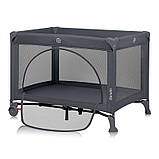 Ліжечко-манеж Lionelo LAURA GREY CONCRETE, фото 3