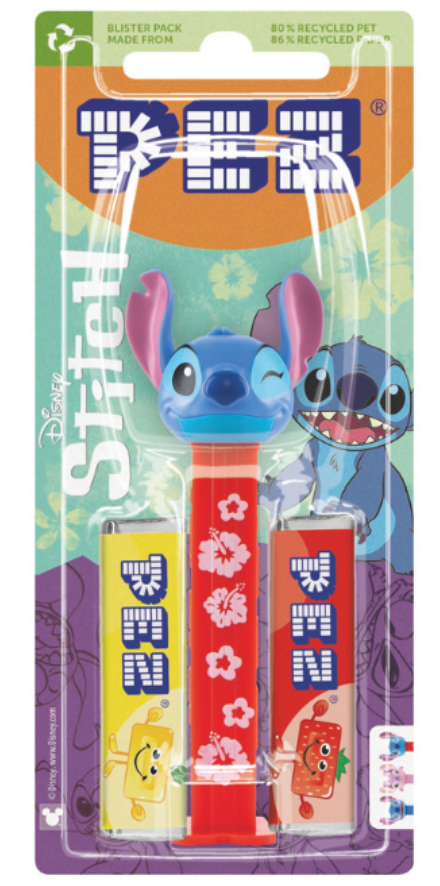 Диспенсер з цукерками Pez Lilo and Stitch Aloha Stitch 17г