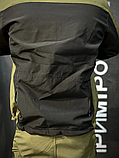Куртка польова Soft Shell вітро-вологозахисна Gman олива/чорна, фото 10