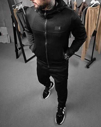 Чоловічий спортивний костюм The North Face total black ДЛ6449, фото 1
