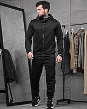 Чоловічий спортивний костюм The North Face total black ДЛ6449, фото 3