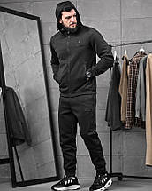 Чоловічий спортивний костюм The North Face total black ДЛ6449, фото 4