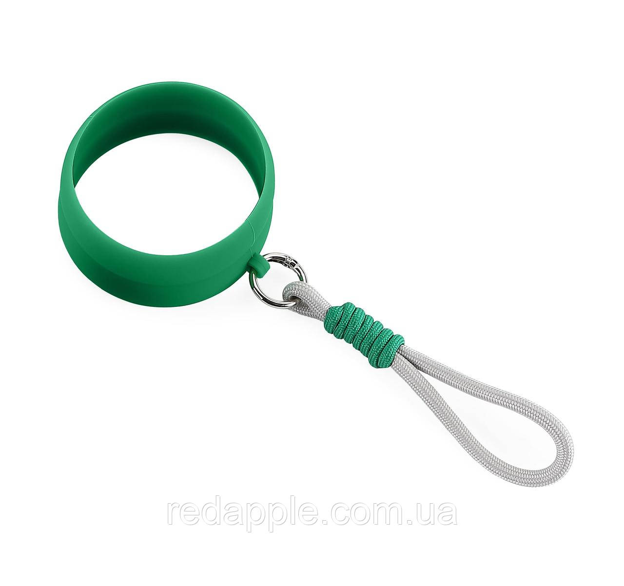 Силіконове кільце з мотузкою, фото 1