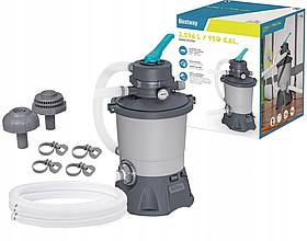 Bestway 58515 фільтр-насос 3596 л/ч пісочний для басейну