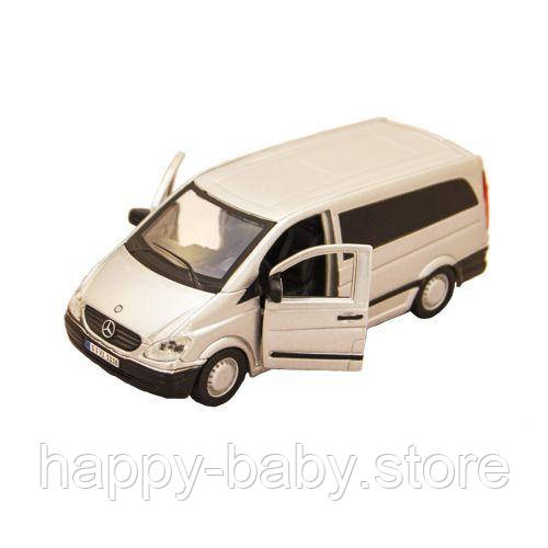 Машинка металева- Mercedes-Benz Vito (асорті сріблястий, чорний1:32)