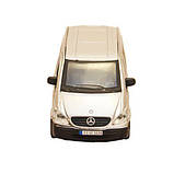 Машинка металева- Mercedes-Benz Vito (асорті сріблястий, чорний1:32), фото 4