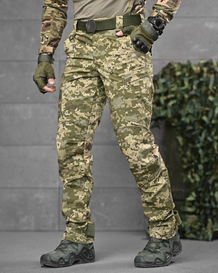 Польові літні штани Піксель REGENS – брюки рип-стоп, дихаючі вставки, ДЛ6475 ТМ, фото 1