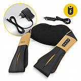 Накидка-масажер 4FIZJO Shiatsu Ultra+ для шиї та спини, акумуляторний Black/Gold (P-5907739319081), фото 4