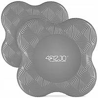 Підставки під коліна та лікті для йоги 4FIZJO 2 шт Grey (P-5907739315366)