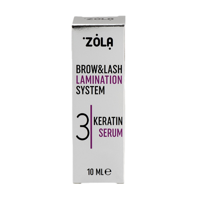Склад для ламінування Keratin Serum 03 Zola, 10 мл