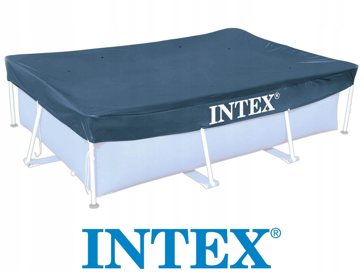 Накриття для каркасного басейну Intex 28039 460 x 226 см, фото 1