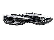 Передні фари  Full Led ( комплектні з блоками ) Silver на BMW 3 Series F30 / F31 2011-2018 року