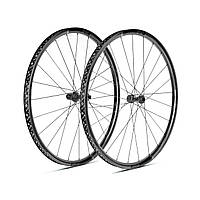 Колесо пер. + задн. 28" ERE TENACI GT25 CARBON, Gravel, 100x12/142x12, CL, HG11, tubeless, черный сатин