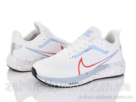 Кросівки жіночі весна-осінь (8 пар р.36-40) HD78-MF08 white-red, фото 3
