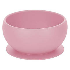 Силіконова тарілка дитяча FreeON, pink