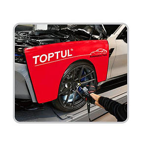 Накидка вінілова захисна на крило 1050x580 мм з магнітами та присосками TOPTUL JJAQ2202, фото 3