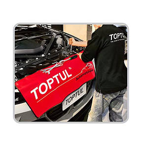 Накидка вінілова захисна на крило 1050x400 мм з магнітами TOPTUL JJAQ1102, фото 3