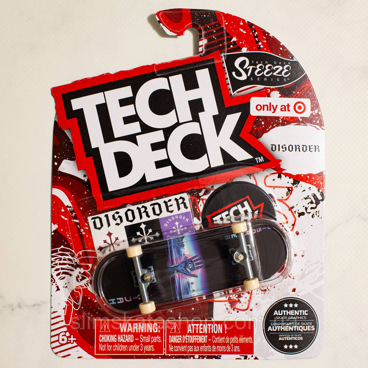 Фінгерборд Tech Deck Disorder All Seeing Eye Nyjah Huston Steeze Series 32 мм
