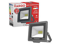 Прожектор світлодіодний 10W 6500K 900lm NOVA (V-116545) ТМ VARGO