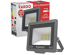 Прожектор світлодіодний 20W 6500K 1800lm NOVA (V-116759) ТМ VARGO