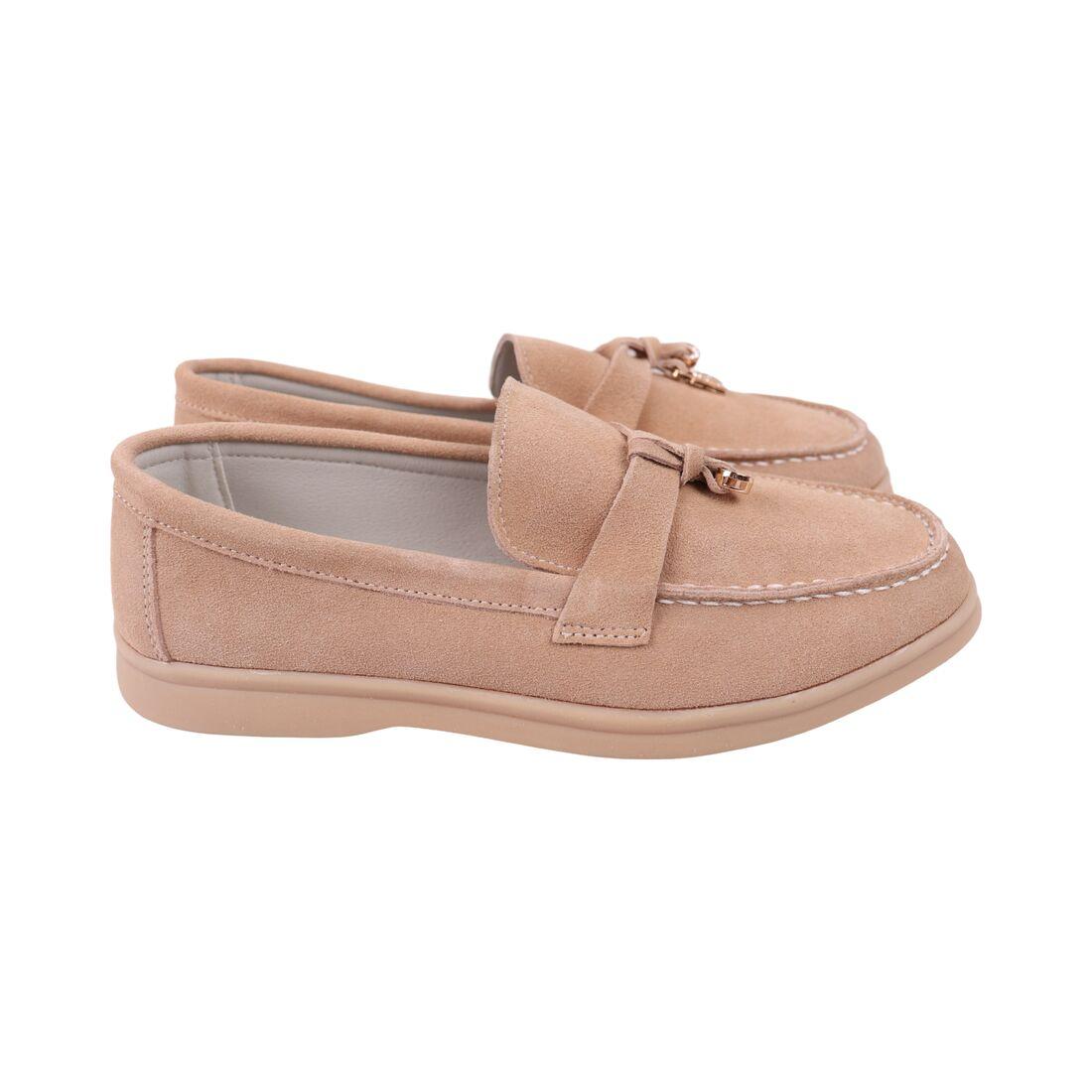 Туфлі жіночі Li Fexpert бежеві натуральна замша, 40, фото 1