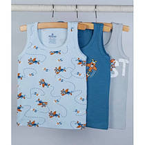 Майки дитячі для хлопчиків TM Baykar Туреччина оптом р.1 (98-104 см)