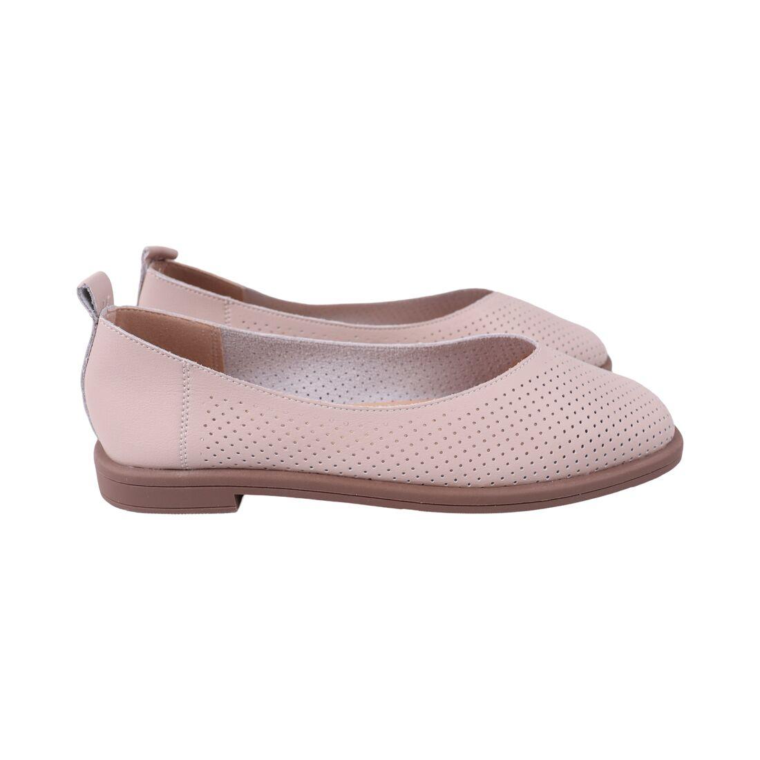 Туфлі жіночі Farinni бежеві натуральна шкіра, 40, фото 1