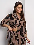 Костюми ISSA PLUS 15105 S коричневі, фото 4