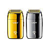 Електробритва VGR V-399 шейвер GOLD, вологостійка, додаткова насадка, LED Display, металева, фото 6