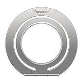 Підставка для мобільного  Baseus Halo Series Foldable Metal Ring Stand（Single-ring）Silver